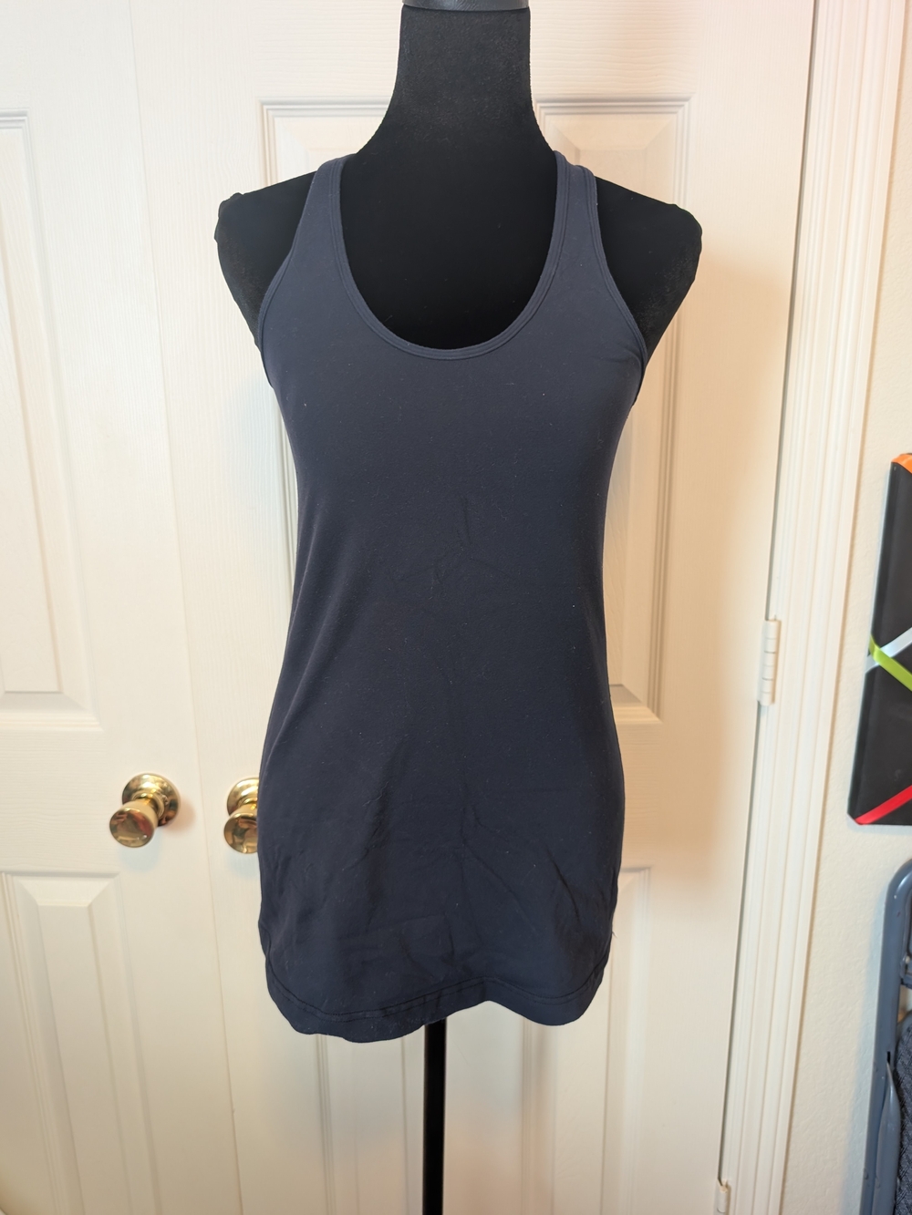 lululemon athletica Navy Racerback Scoop Tank